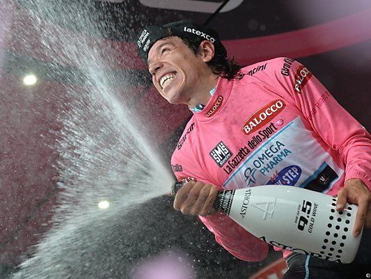 Ein Kolumbianer an der Spitze des Feldes Ein Kolumbianer an der Spitze des Feldes