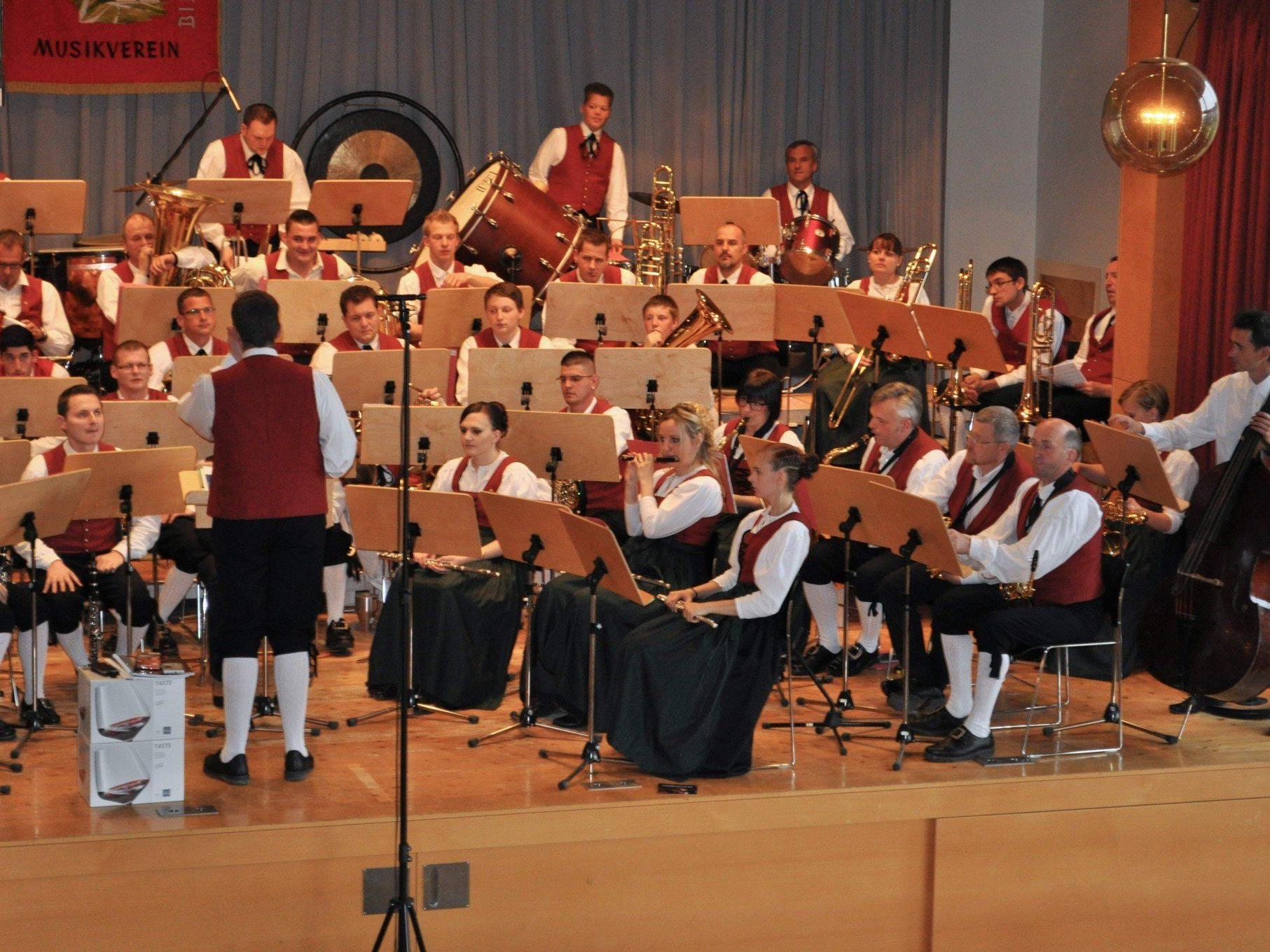 Der Musikverein Bildstein lud zum traditionellen Muttertagskonzert.