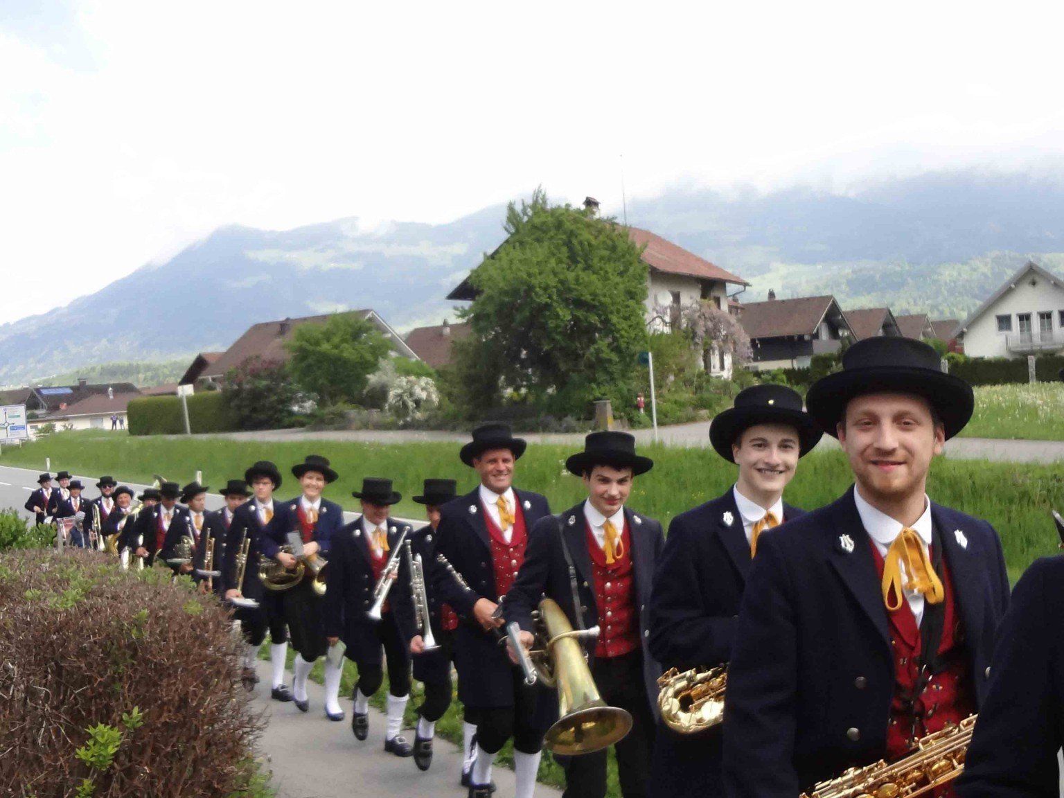 Ab und zu muss man mit der Bürgermusik Nenzing außergewöhnliche Wege gehen... Ab und zu muss man mit der Bürgermusik Nenzing außergewöhnliche Wege gehen...
