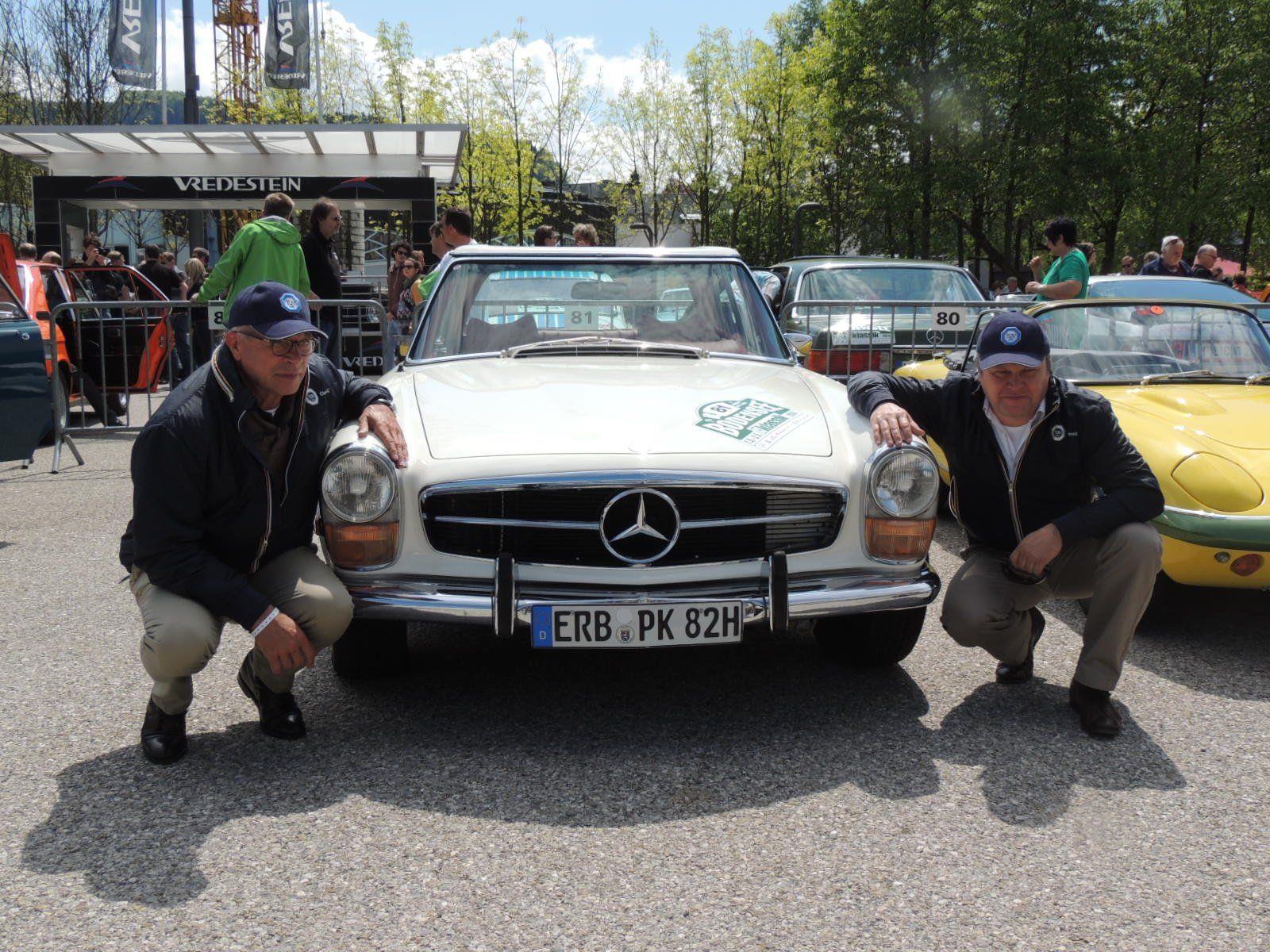 Liebhaber alter Autos präsentierten sich auf der  Bodensee-Klassik