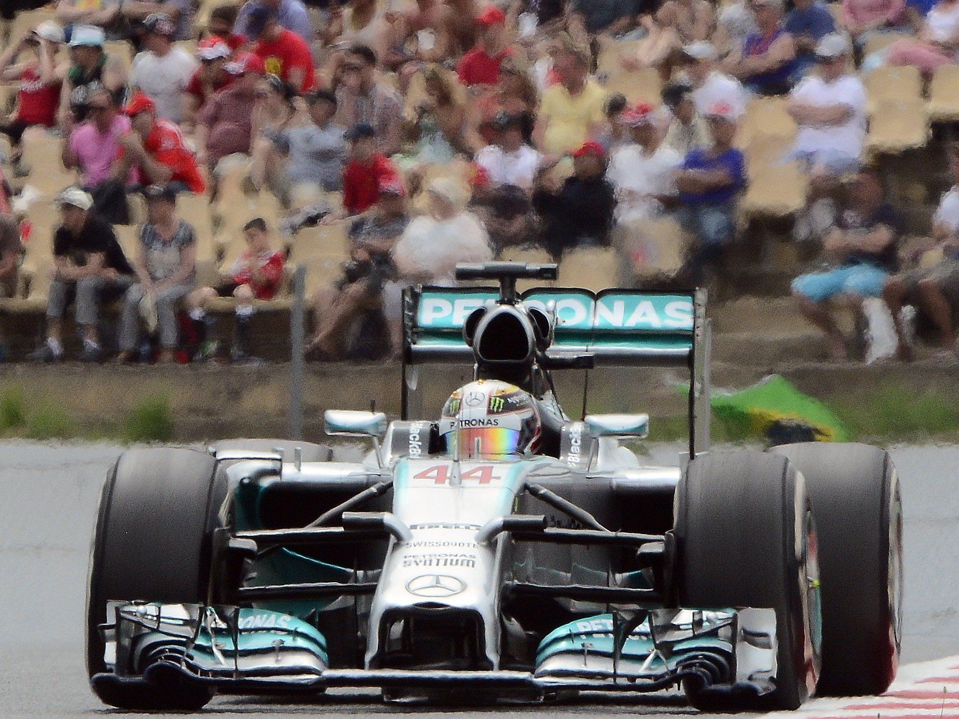 Brite übernahm WM-Führung - Rosberg beim Spanien-GP zum 4. Mal in Folge hinter Teamkollegen.