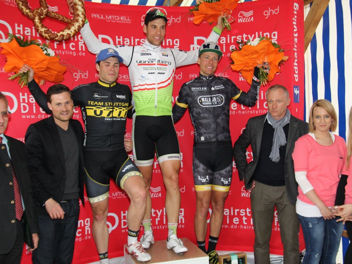 Grischa Janorschke feiert den nächsten Sieg für das Team Vorarlberg. Grischa Janorschke feiert den nächsten Sieg für das Team Vorarlberg.