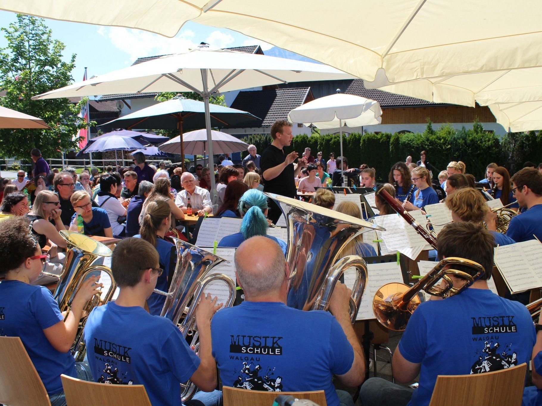 Das Willkommenskonzert der Musikschule war bestens besucht. Das Willkommenskonzert der Musikschule war bestens besucht.