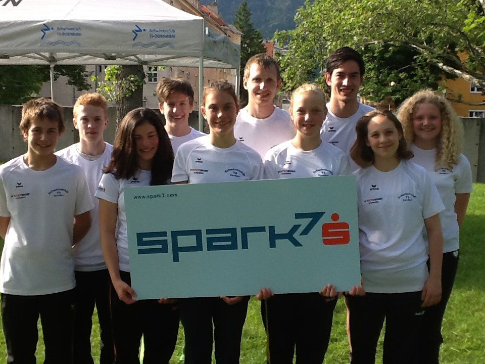 Schwimmer/innen des Schwimmclub TS Dornbrin in Innsbruck Schwimmer/innen des Schwimmclub TS Dornbrin in Innsbruck
