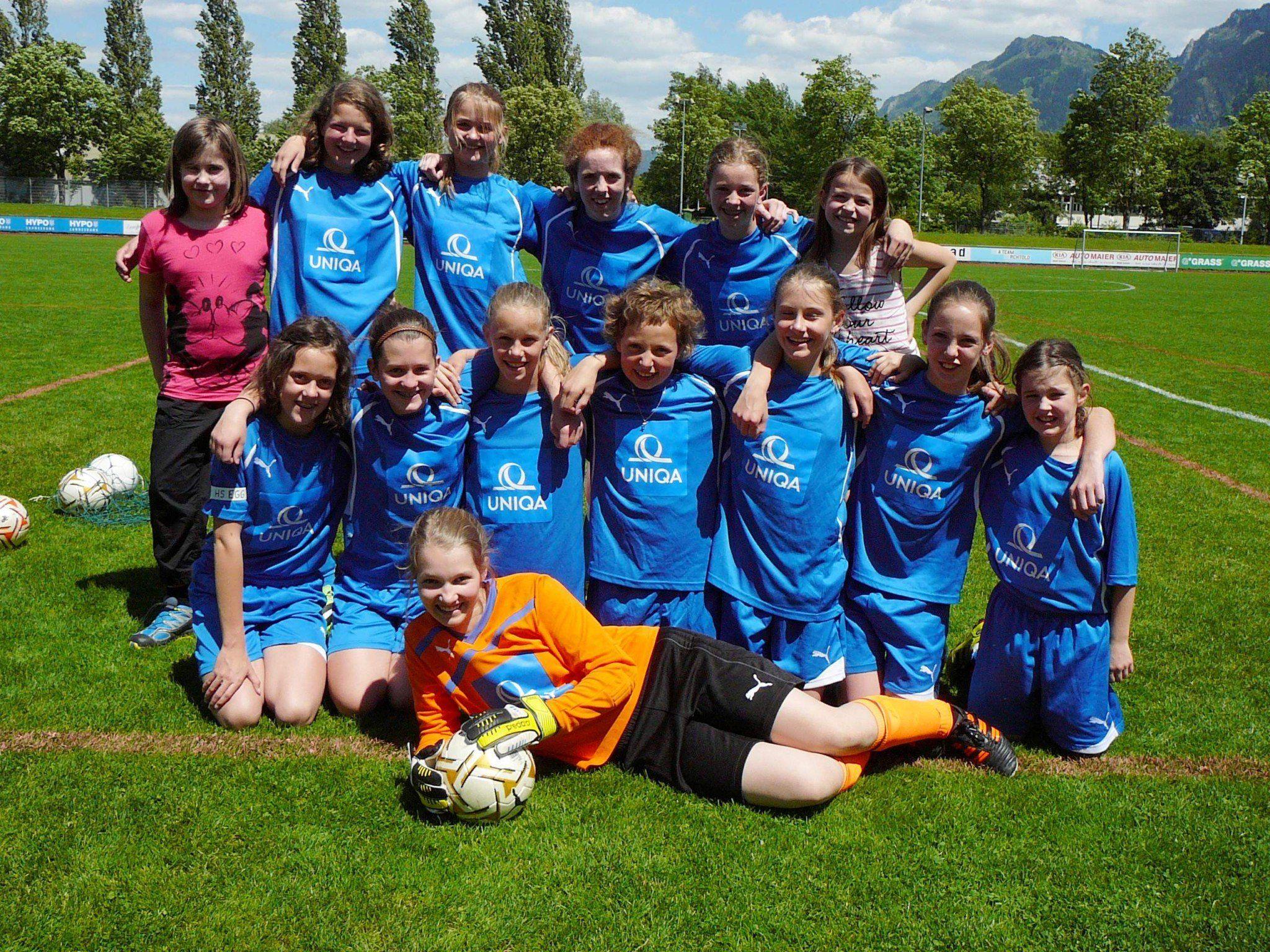 Die junge Egger Mannschaft schaffte den siebten Endrang im Landesfinalturnier.