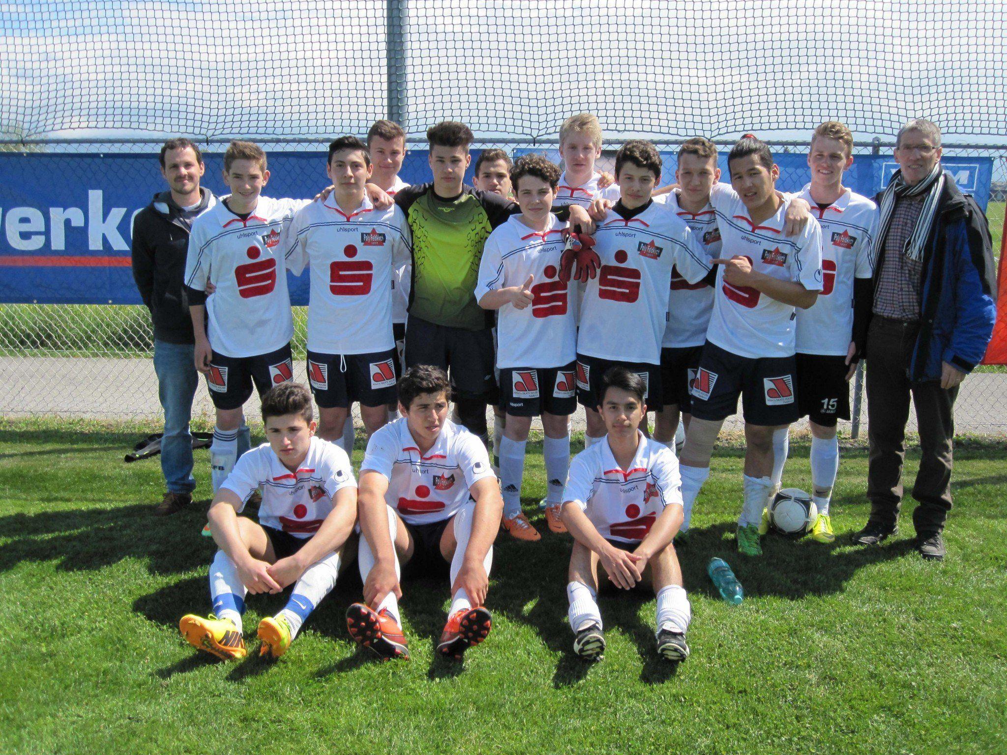 Die Schüler der Polytechnischen Schule Feldkirch holten den Fußball-Poly-Cup.