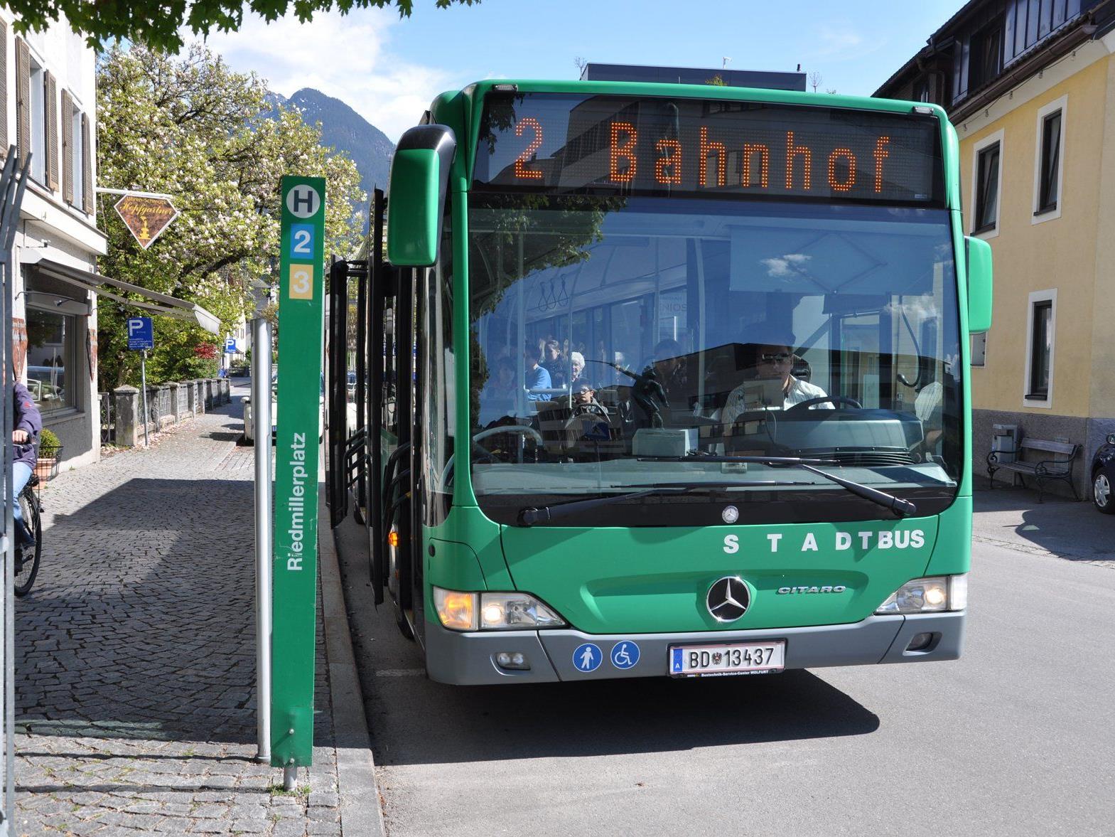 25 neue Parkscheinautomaten sind seit dem Sommer 2013 sind in der Stadt Bludenz, die zugleich Busticketautomaten sind.