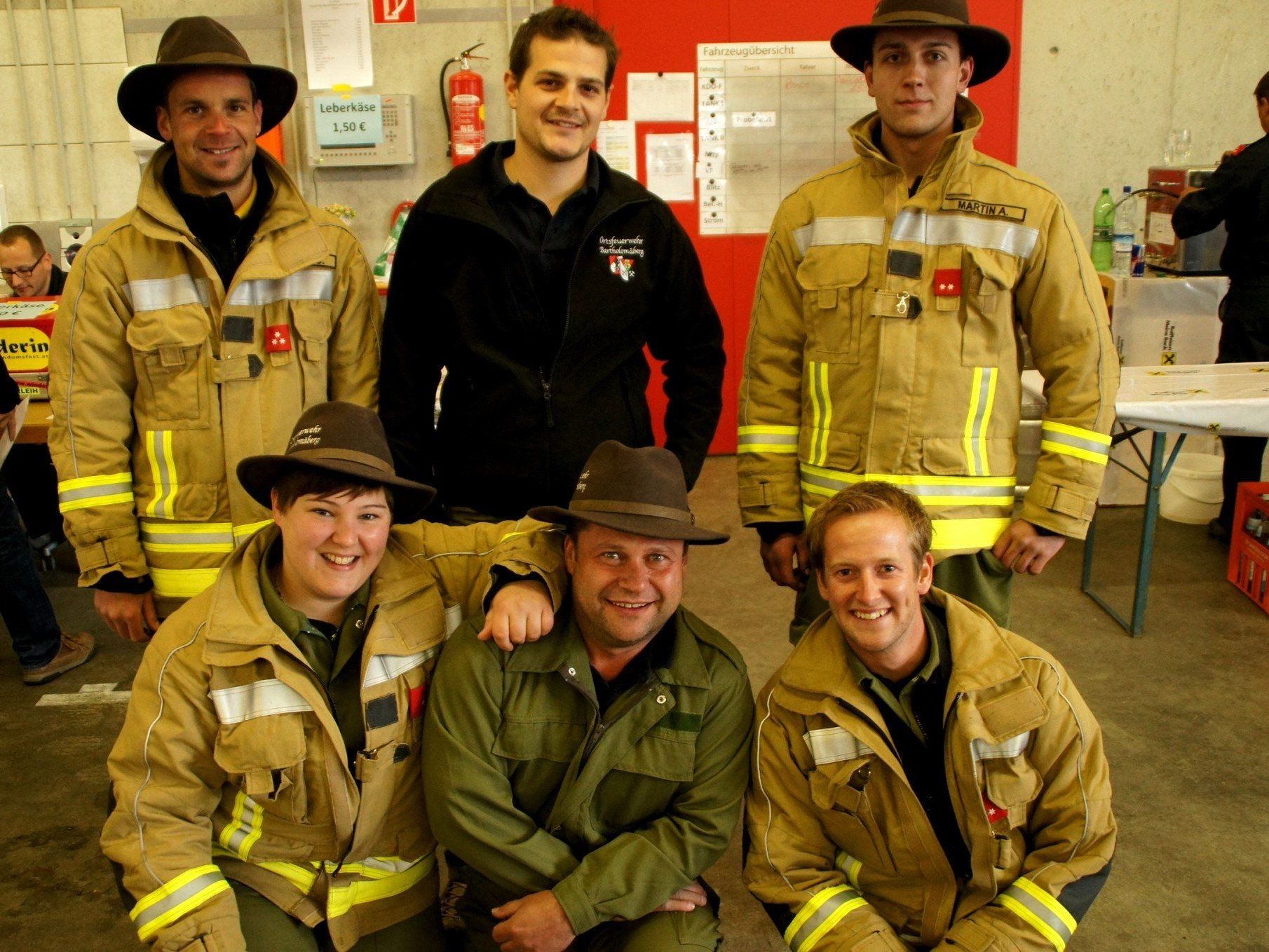Die Mannschaft aus Bartholomäberg Die Mannschaft aus Bartholomäberg