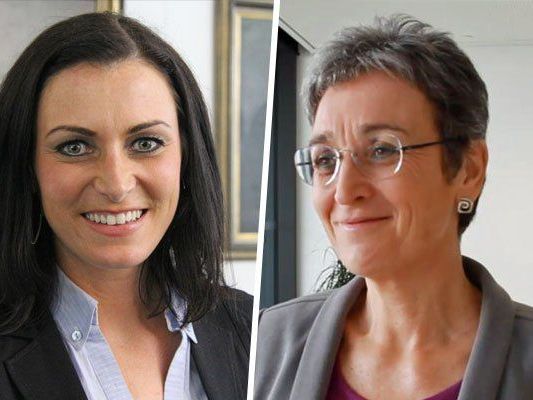 Elisabeth Köstinger (ÖVP) und Ulrike Lunacek (Grüne) sind mitten im EU-Wahlkampf. Elisabeth Köstinger (ÖVP) und Ulrike Lunacek (Grüne) sind mitten im EU-Wahlkampf.
