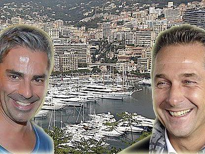 Rafreider und Strache feierten angeblich am Samstag in Monaco gemeinsam den Geburtstag eines Unternehmers.