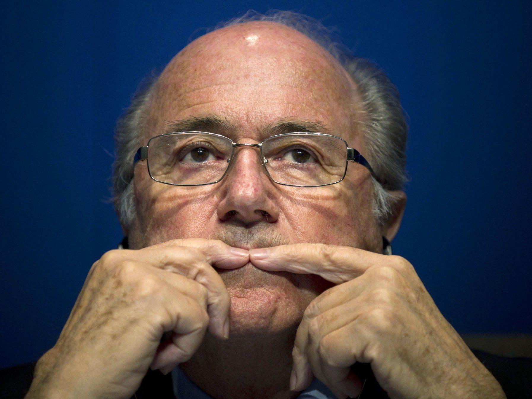 Mögliche Bestechung durch das Emirat wollte Blatter nicht kommentieren.