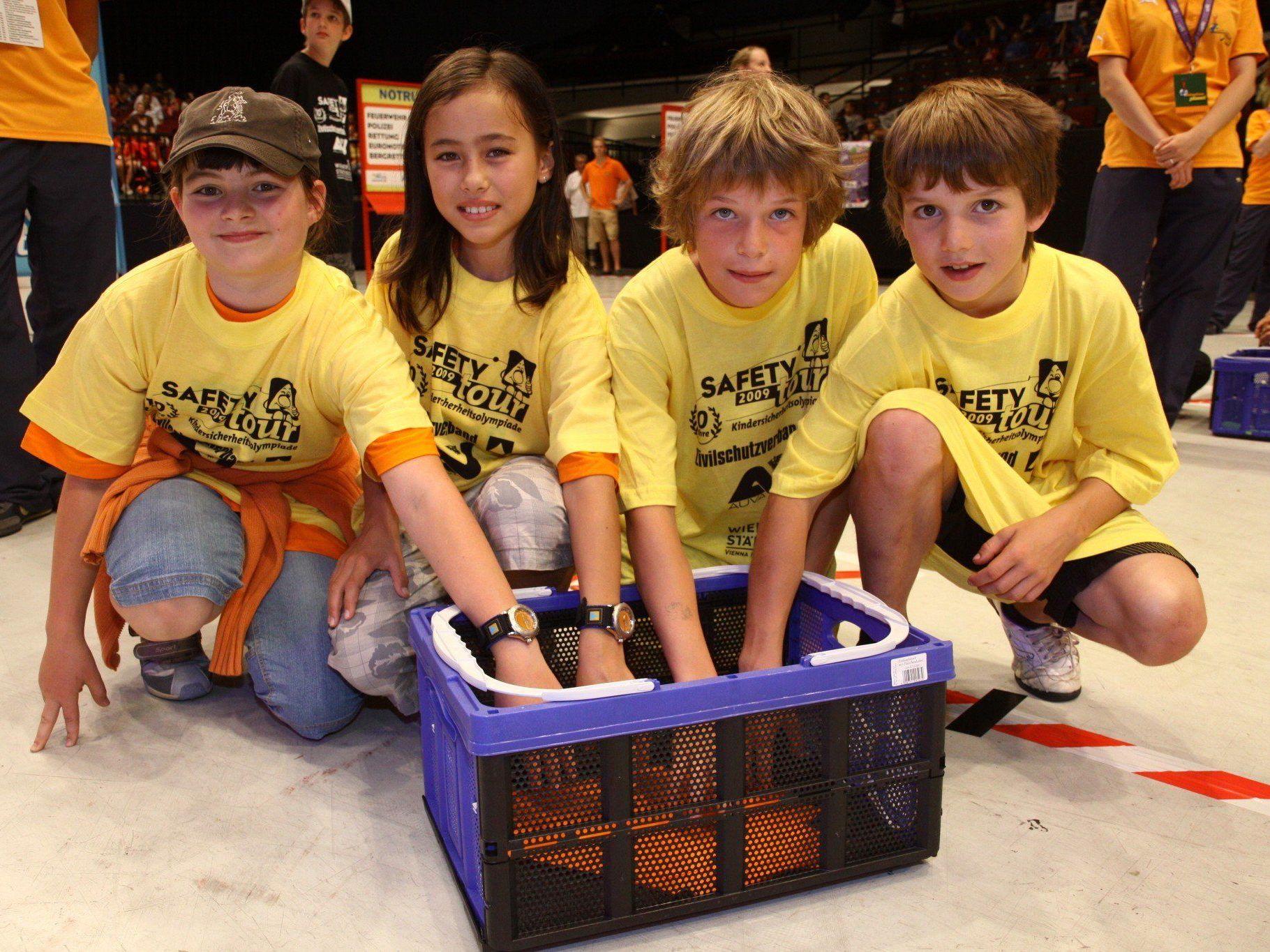 Safety on tour – Kindersicherheitsolympiade in Lustenau Safety on tour – Kindersicherheitsolympiade in Lustenau