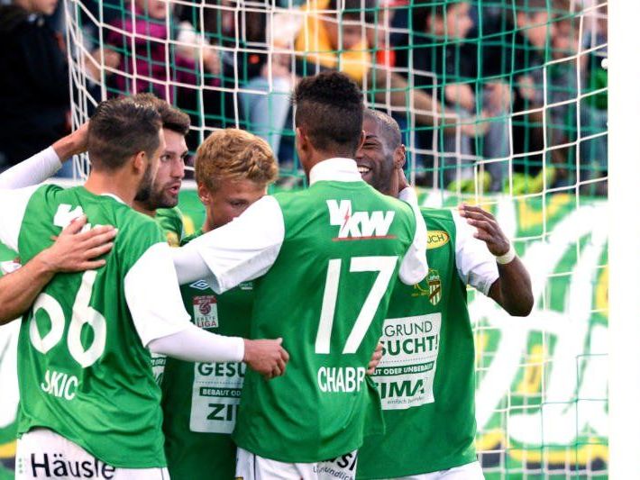 Nix zu jubeln gab es für Lustenau. Nix zu jubeln gab es für Lustenau.