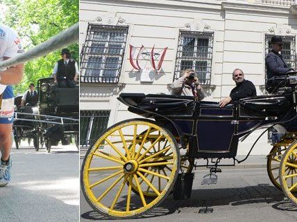 12 Fiaker hat Franz Müllner am Donnerstag in Wien gezogen. 12 Fiaker hat Franz Müllner am Donnerstag in Wien gezogen.