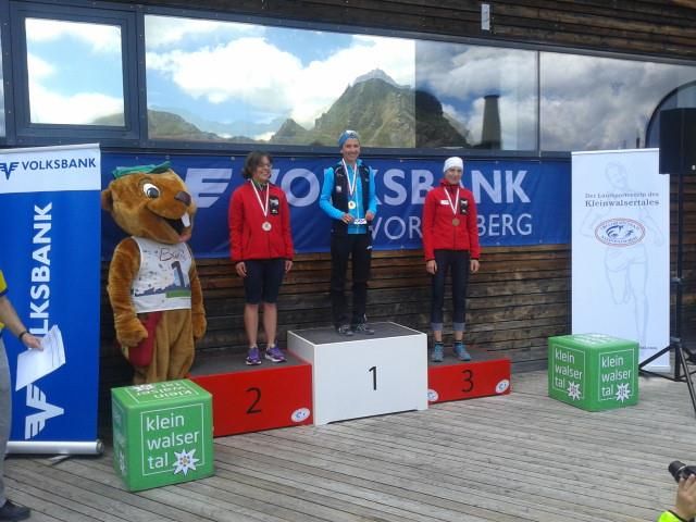 Die Dornbirnerin Sabine Reiner gewann erwartungsgemäß den Berglauf Landestitel. Die Dornbirnerin Sabine Reiner gewann erwartungsgemäß den Berglauf Landestitel.