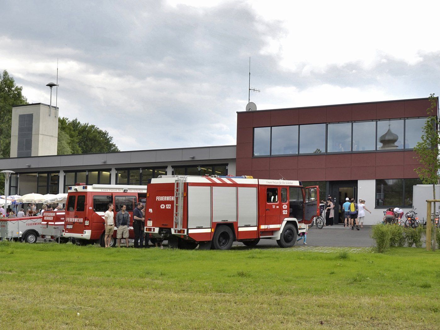 Jüngste Investition: das Feuerwehrgerätehaus Jüngste Investition: das Feuerwehrgerätehaus