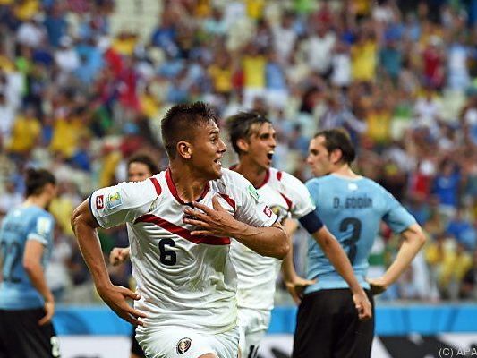 Oscar Duarte brachte Costa Rica 2:1 in Führung Oscar Duarte brachte Costa Rica 2:1 in Führung