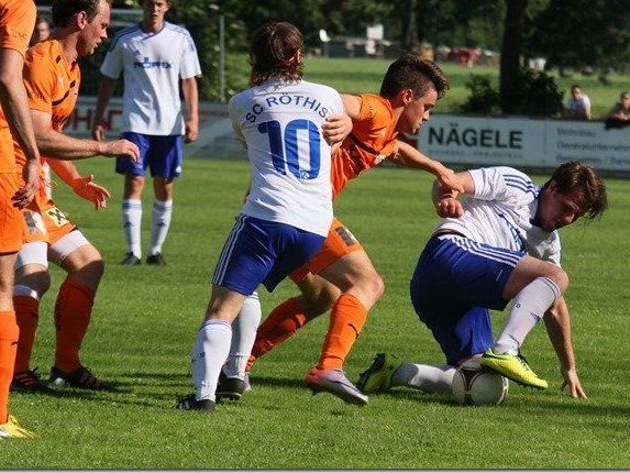 Trotz Tropenhitze gab es zwischen Röthis und Bizau eine gute Partie. Trotz Tropenhitze gab es zwischen Röthis und Bizau eine gute Partie.