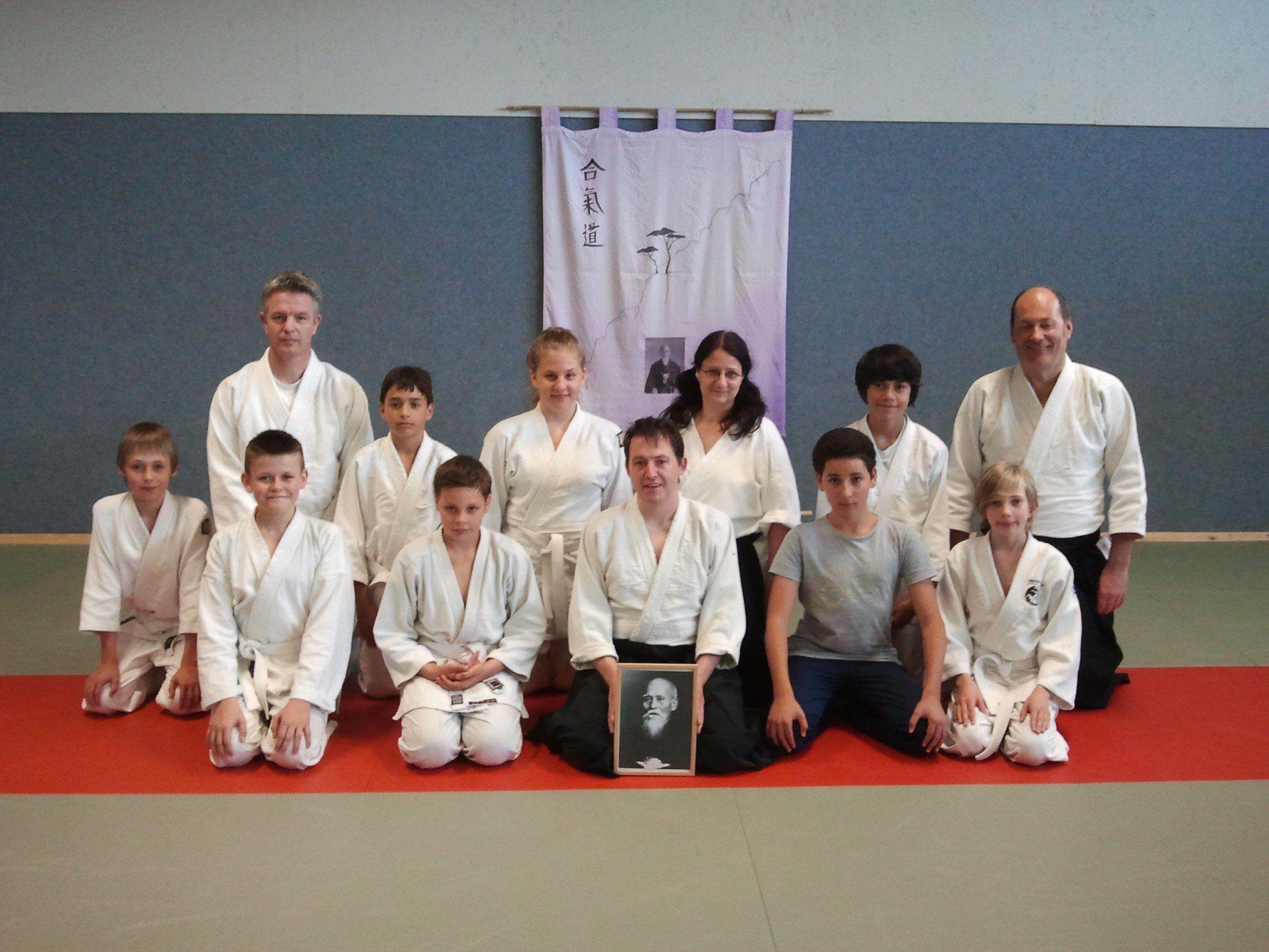 Gruppenbild / Aikido Club Dornbirn / Kyu-Prüfung Jugend