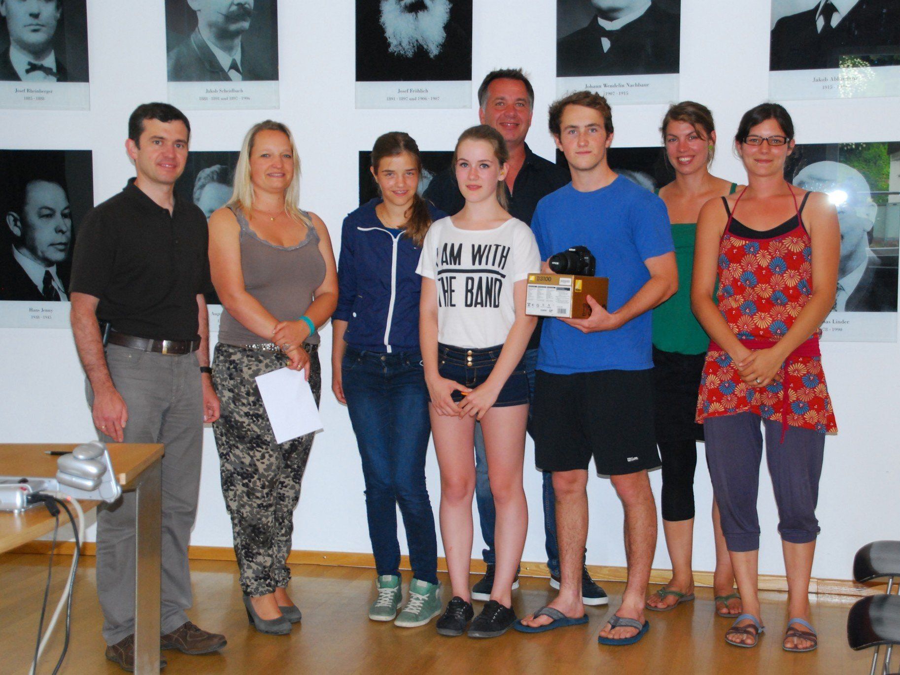 Die Sieger des Rankweiler Fotomarathons bei der Verleihung im Rathaus Die Sieger des Rankweiler Fotomarathons bei der Verleihung im Rathaus