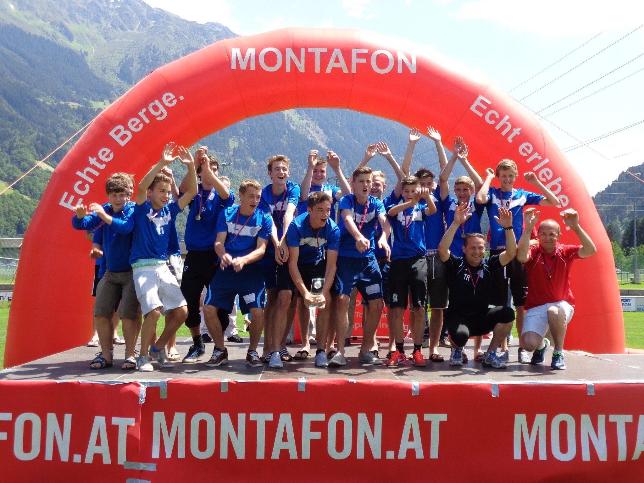 Viel Jubel gabs beim TSV Hartberg (Sieger der Gruppe U15). Viel Jubel gabs beim TSV Hartberg (Sieger der Gruppe U15).