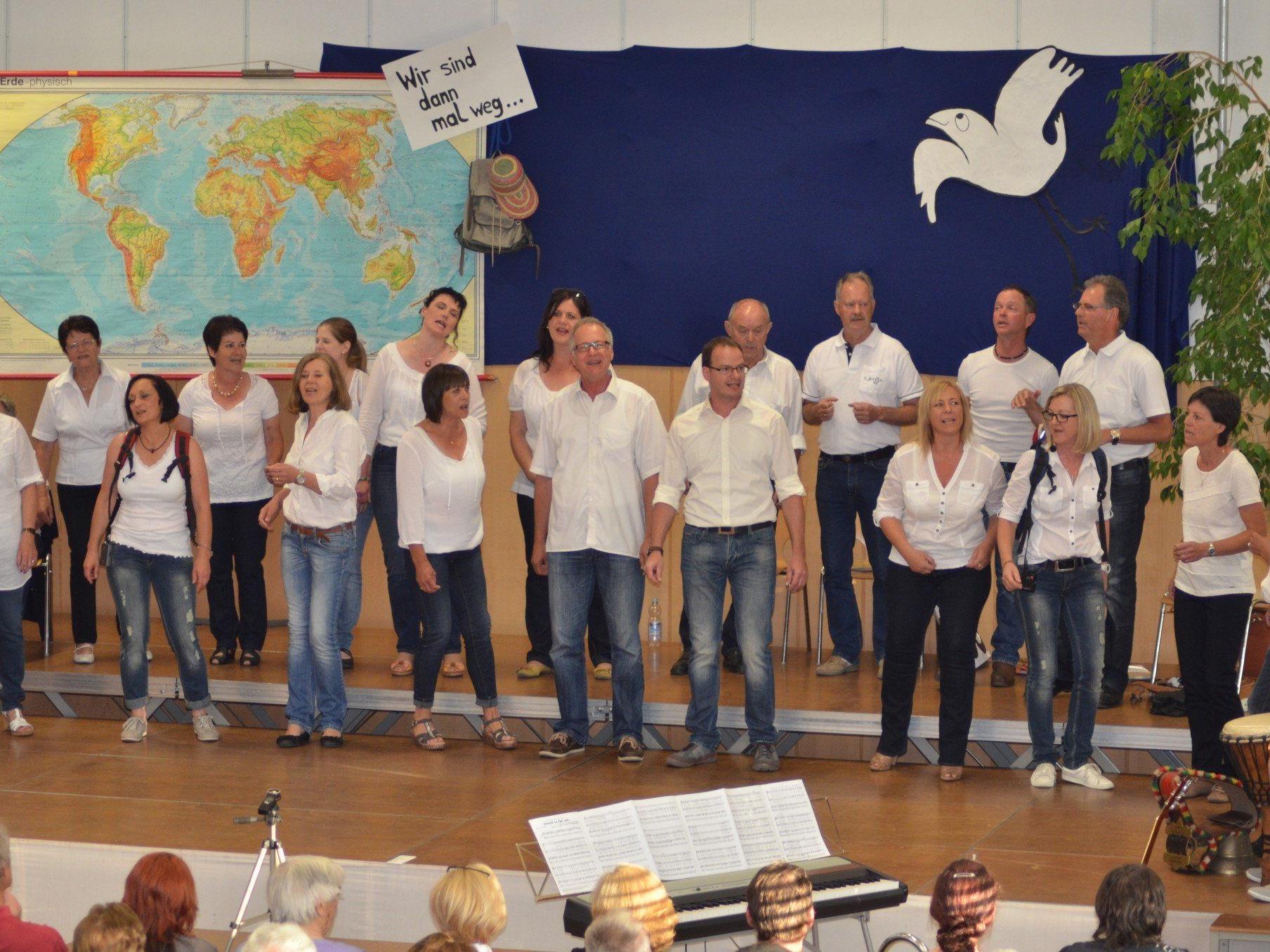 Die Singgemeinschaft Viktorsberg lud zur musikalischen Urlaubs- Chorreise ein.