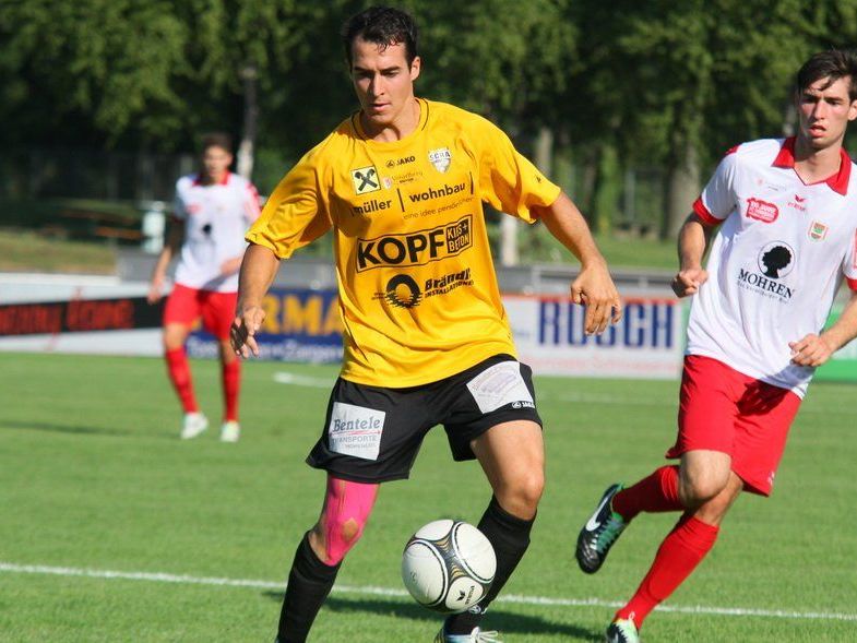 Aaron Kircher verstärkt den FC Dornbirn. Aaron Kircher verstärkt den FC Dornbirn.