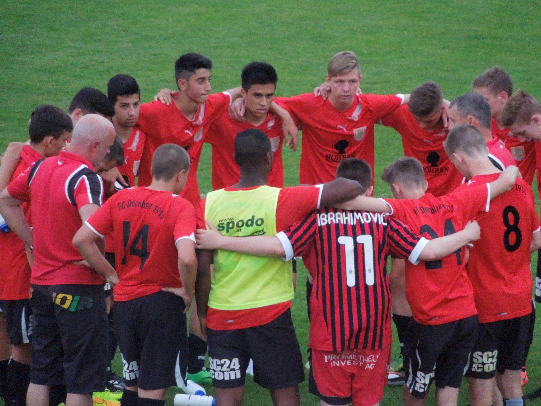 Nach dem 6:1 Sieg gegen die Austria Lustenau auswärts konnte die U16 des FC Dornbirn entspannt ins Rückspiel im Halbfinale gehen.