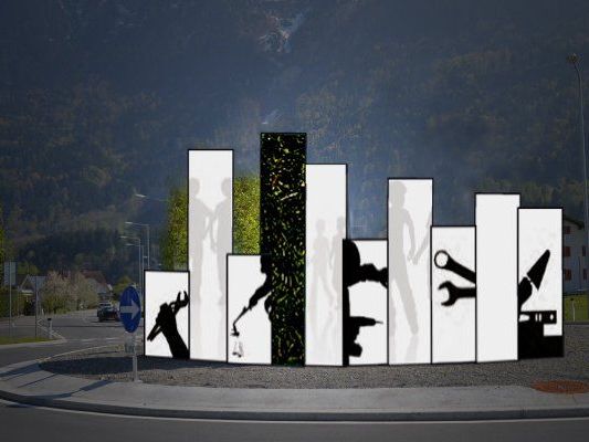 Man darf gespannt sein: Mit den Bauarbeiten für die Neugestaltung des Kreisverkehrs an der Hauptachse durch Nenzing wurde begonnen. Man darf gespannt sein: Mit den Bauarbeiten für die Neugestaltung des Kreisverkehrs an der Hauptachse durch Nenzing wurde begonnen.