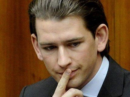 Hacker-Angriff auf die Homepage von Sebastian Kurz. Hacker-Angriff auf die Homepage von Sebastian Kurz.