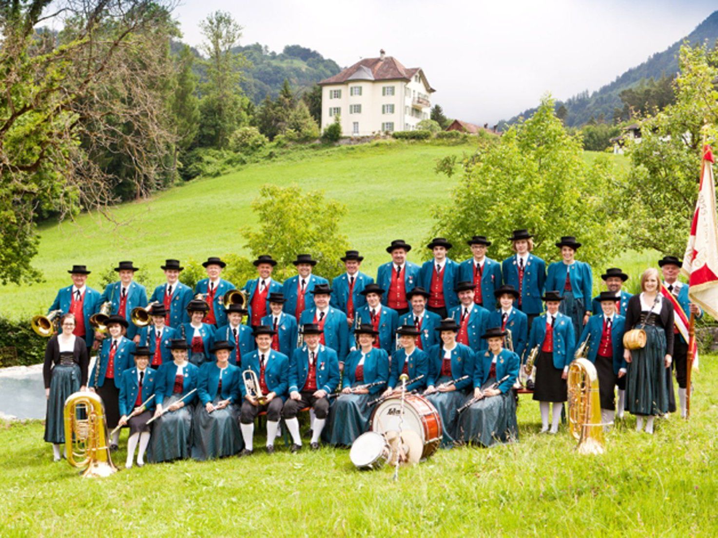 Der Musikverein Harmonie Weiler spielt beim Sommerrausch-Open Air auf. Der Musikverein Harmonie Weiler spielt beim Sommerrausch-Open Air auf.