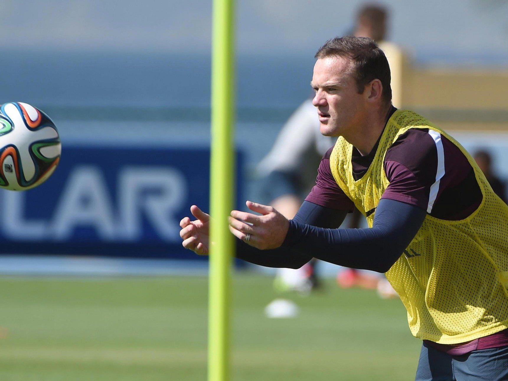 ManUnited-Star Wayne Rooney wartet noch auf erstes WM-Tor.