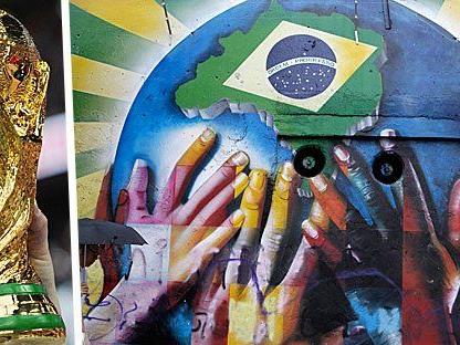 Die Fußball WM 2014 in Brasilienwird am Donnerstag mit eine feierlichen Eröffnung beginnen.