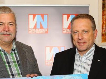 AK-Sprecher Dietmar Brunner mit AK-Präsident Hämmerle AK-Sprecher Dietmar Brunner mit AK-Präsident Hämmerle