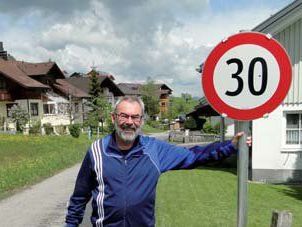 Reinhard Baschnegger ist der Initiator der 30er Zone. Reinhard Baschnegger ist der Initiator der 30er Zone.