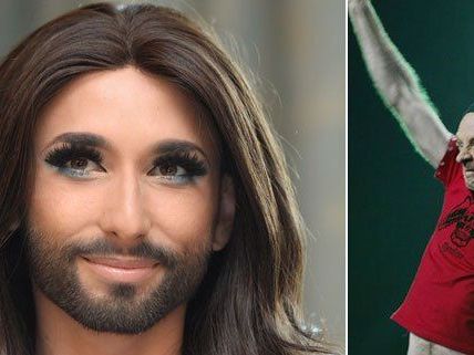 Conchita Wurst hat Alf Poier auf der Karriereleiter überholt. Conchita Wurst hat Alf Poier auf der Karriereleiter überholt.