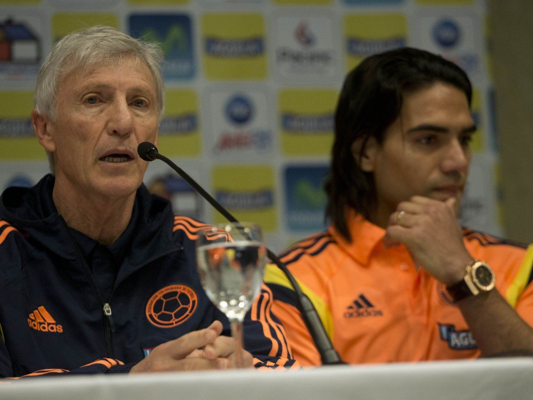 Falcao läuft nicht für Kolumbien bei der Fußball-WM in Brasilien auf. Falcao läuft nicht für Kolumbien bei der Fußball-WM in Brasilien auf.