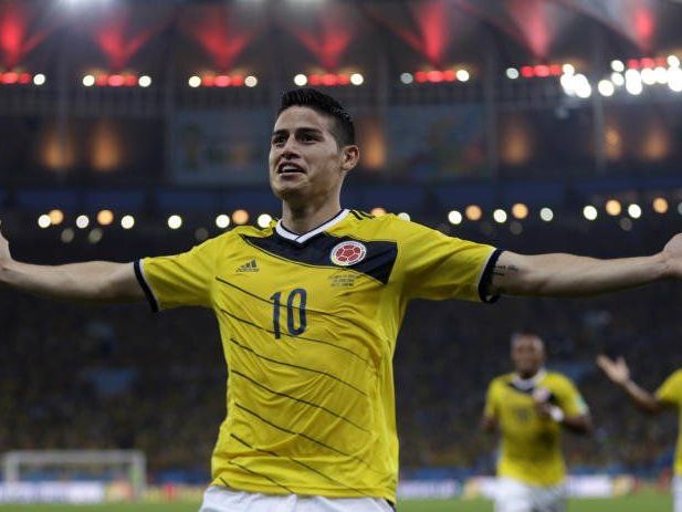 James Rodriguez erzielte zwei Treffer James Rodriguez erzielte zwei Treffer