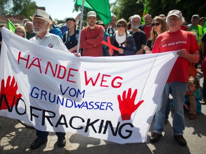 Proteste gegen Fracking-Pläne auch in Deutschland Proteste gegen Fracking-Pläne auch in Deutschland