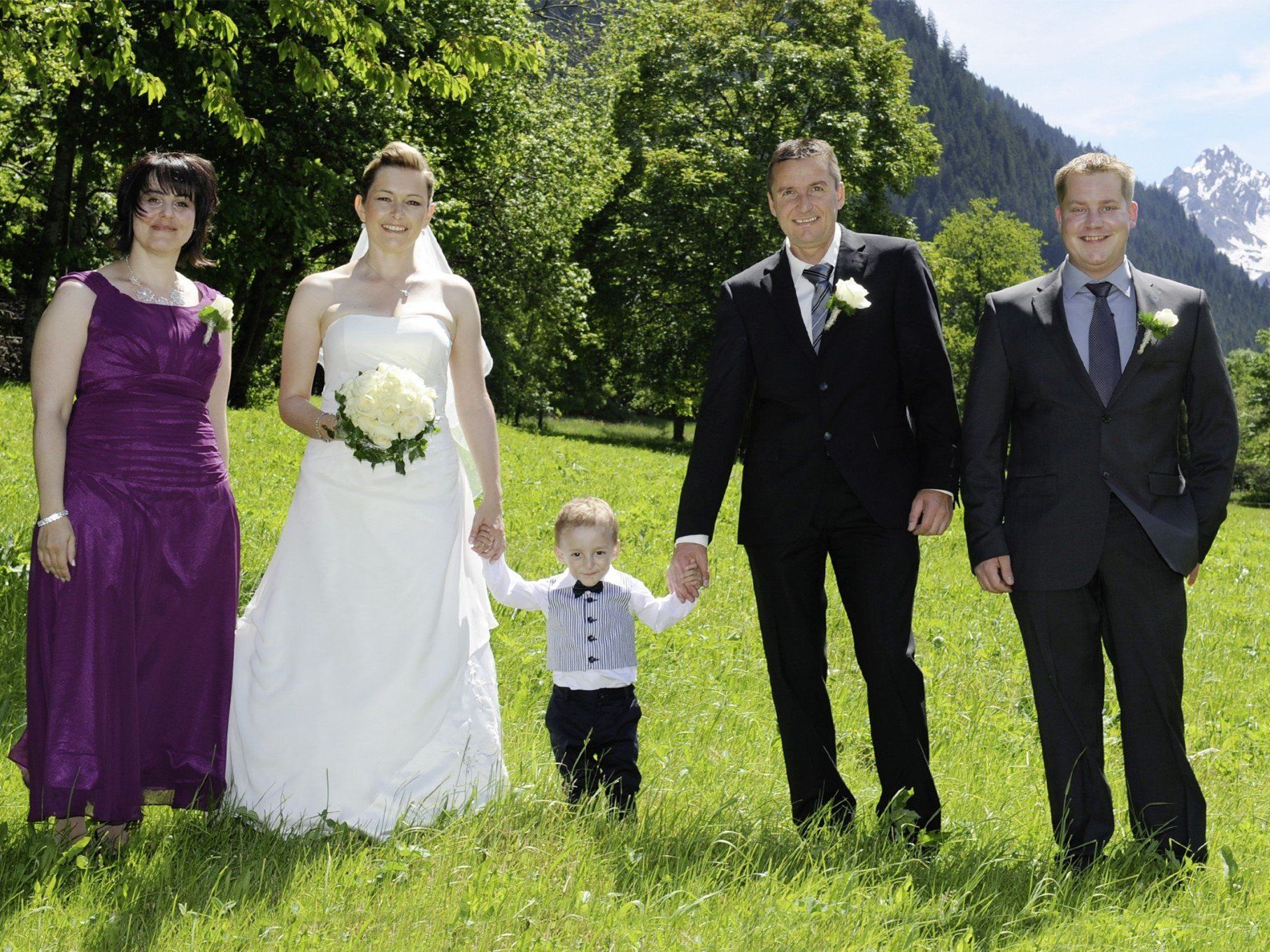 Hochzeitspaar Sonja Erhard und Thomas Stark. Hochzeitspaar Sonja Erhard und Thomas Stark.