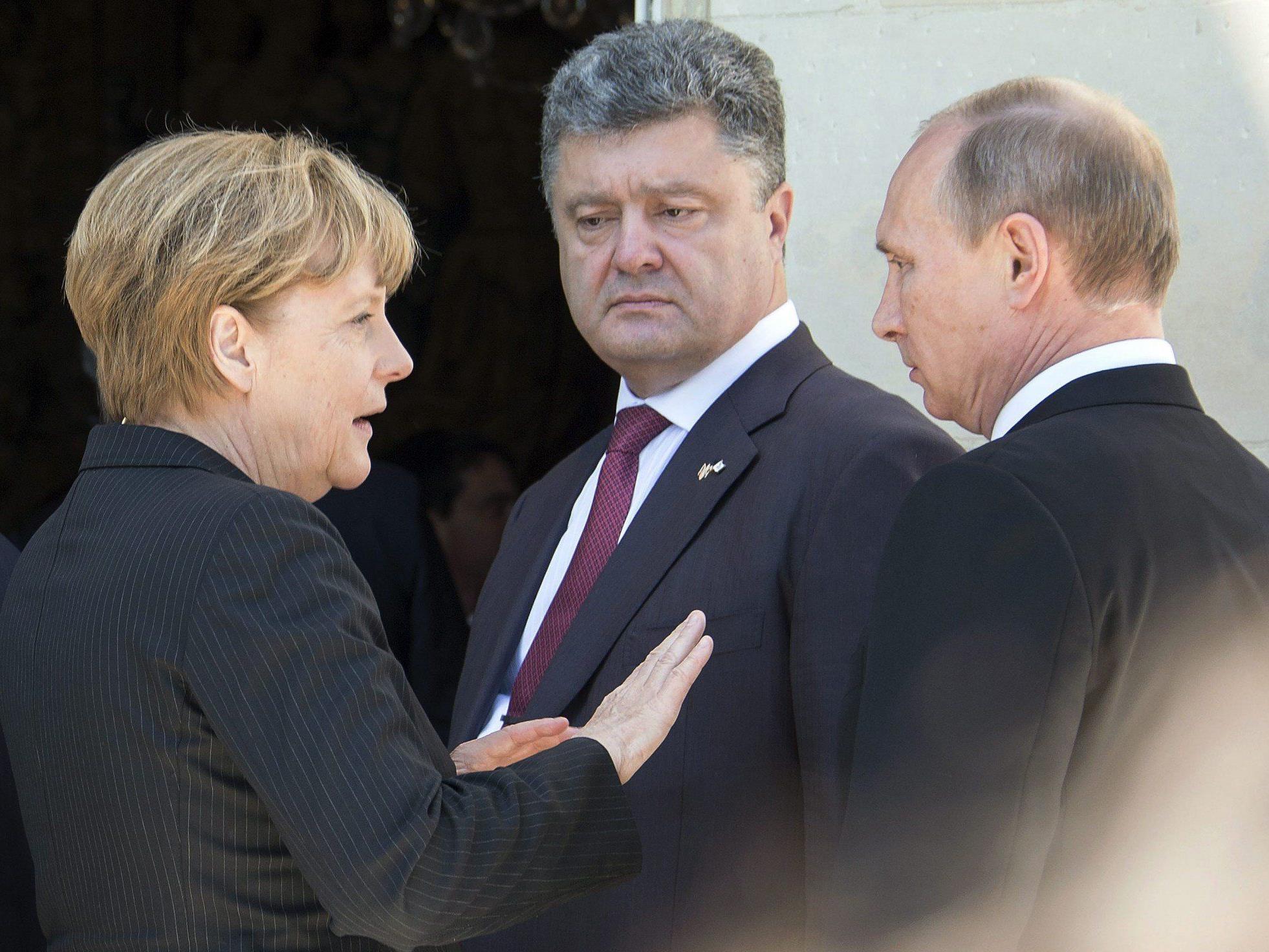 Ukraine-Krise: Erstes direktes Gespräch zwischen Putin und Poroschenko