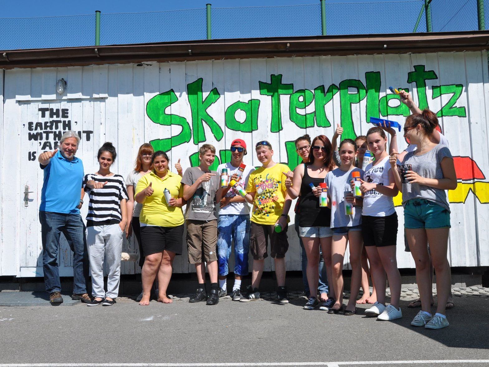 Kreativ waren die Schüler des Poly Bludenz.