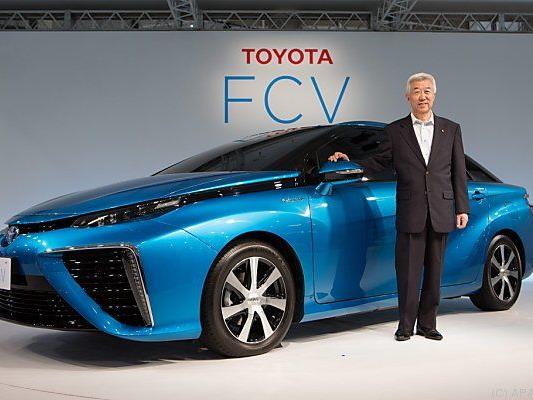 Toyota drückt beim Brennstoffzellenauto auf die Tube.