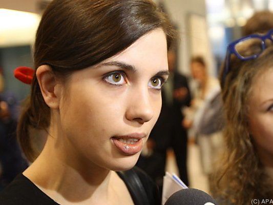 Tolokonnikowa und Aljochina werden ausgezeichnet Tolokonnikowa und Aljochina werden ausgezeichnet