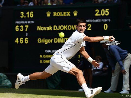 Djokovic hatte den längeren Atem Djokovic hatte den längeren Atem