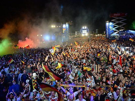 Der Jubel in Deutschland wollte nicht verstummen Der Jubel in Deutschland wollte nicht verstummen