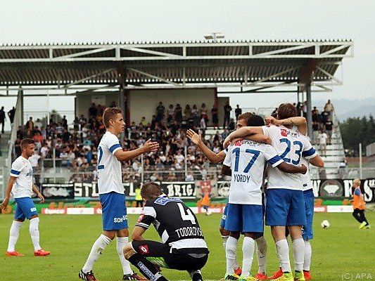 Grödig zufrieden, Sturm noch punktelos