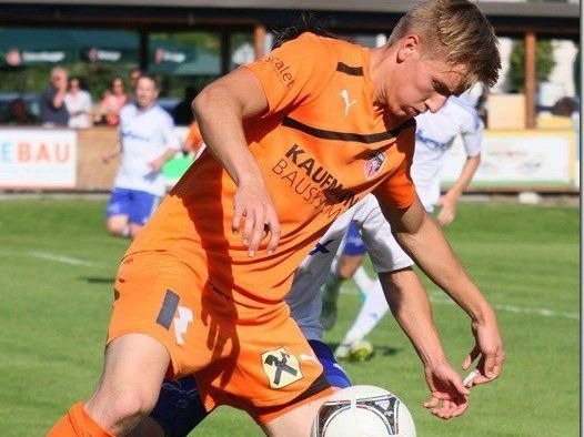 Bizau Mittelfeldspieler Pius Simma hofft im Heimderby gegen Altach Amateure auf die ersten Zähler.