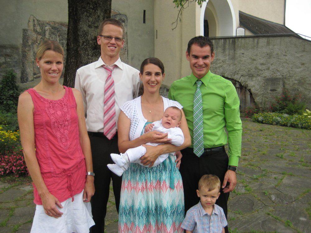 Emilian Huber wurde getauft.