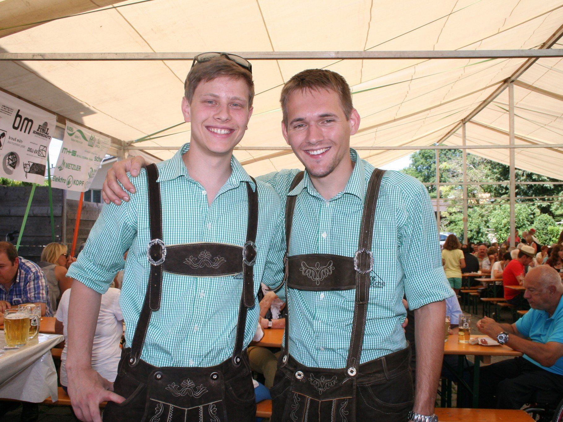 Gerne dabei waren auch Matthias und Stefan (Xiberg-Böhmische). Gerne dabei waren auch Matthias und Stefan (Xiberg-Böhmische).
